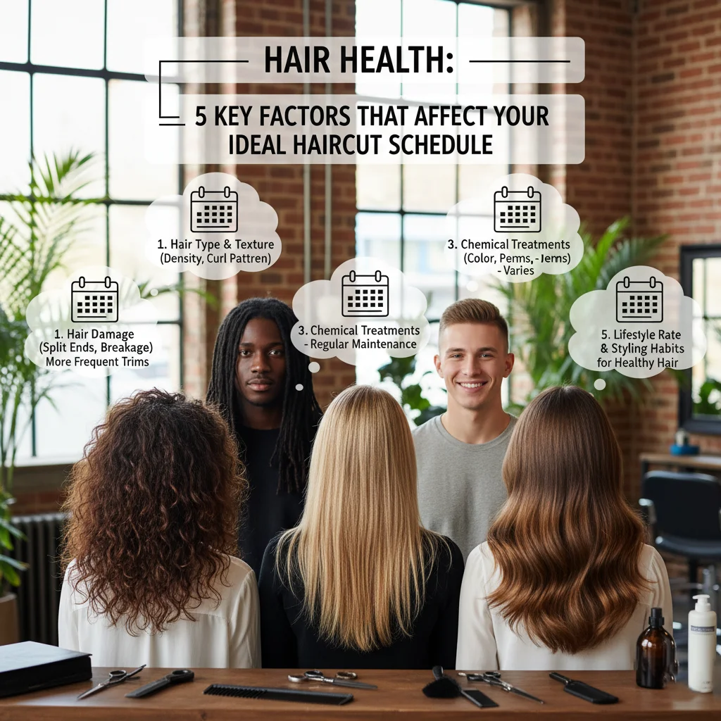5 Key Factors That Affect Your Ideal Haircut Schedule
