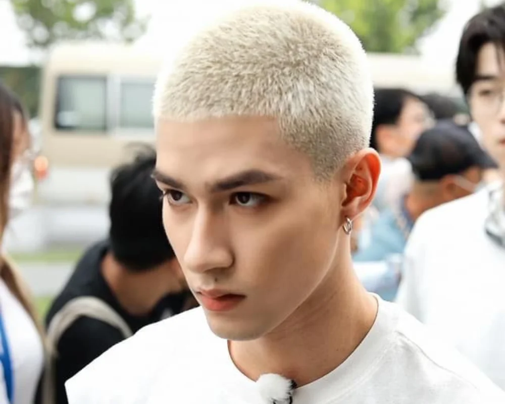 Buzz Cut For Asian Men: 17 Easy Styles 8 Blonde Buzz Cut
