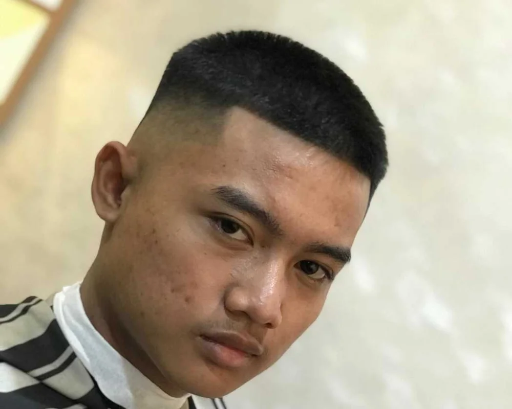 Buzz Cut For Asian Men: 17 Easy Styles 3 Buzz Cut Fade