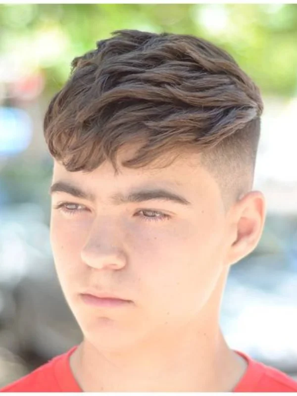 35 Cool Haircuts for Teenage Guys – Trendy & Fresh Styles 19 Cool Brush Forward with Taper Fade