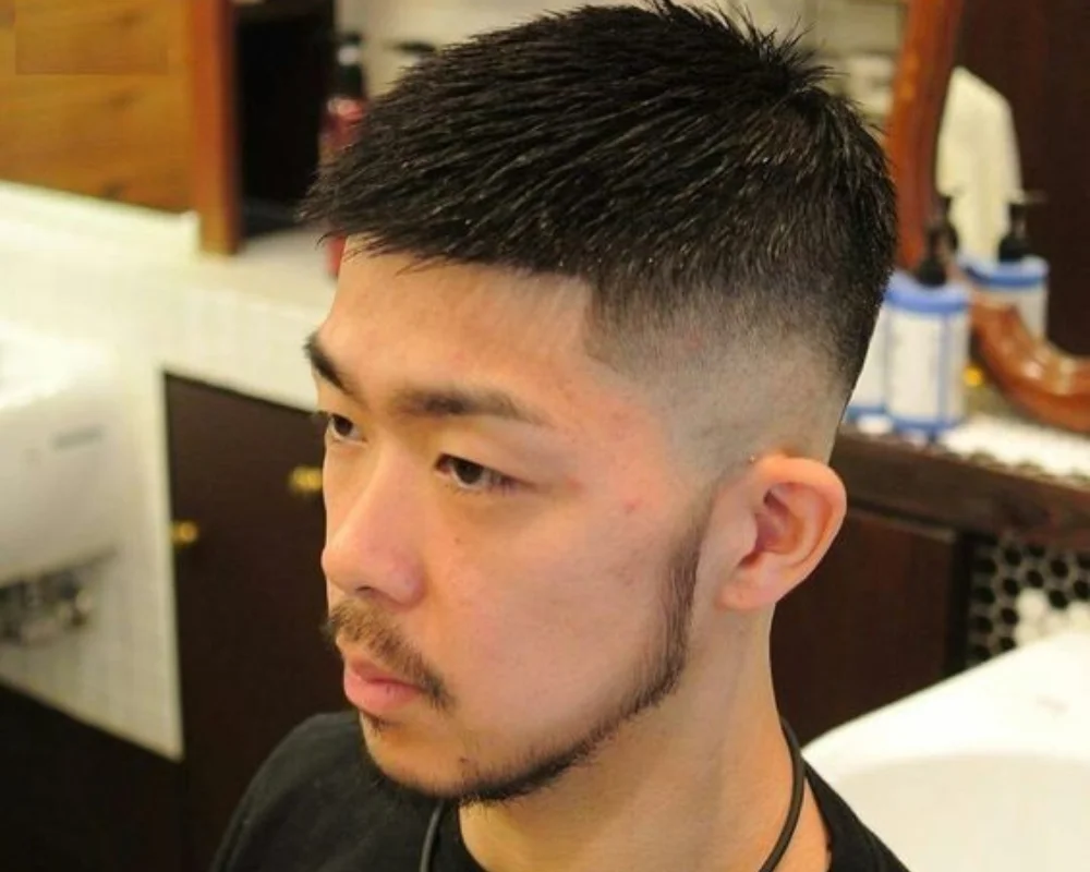 Buzz Cut For Asian Men: 17 Easy Styles 10 Crew Cut Fade