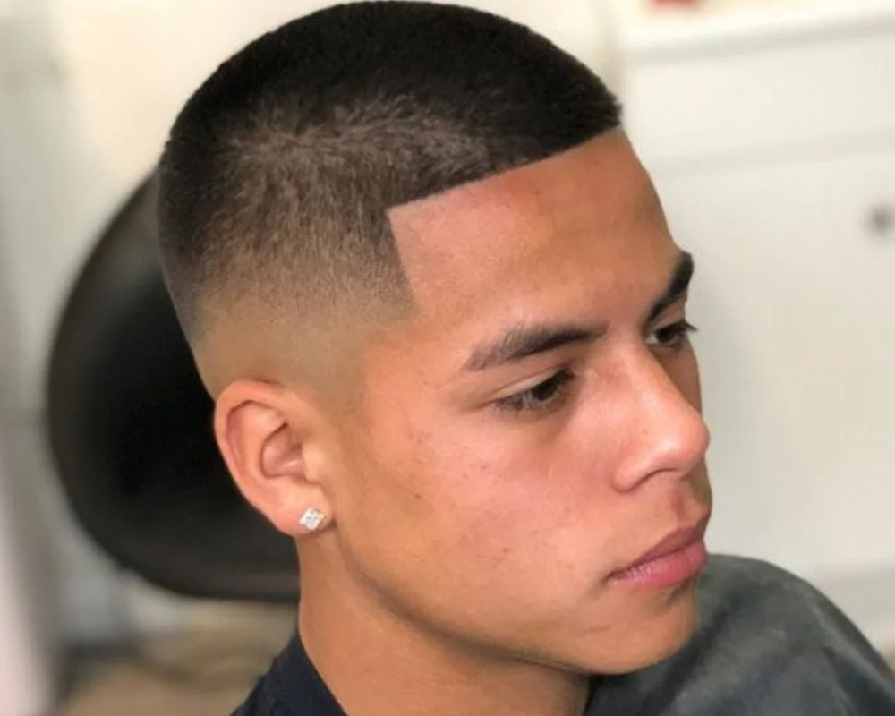 Buzz Cut For Asian Men: 17 Easy Styles 16 Crew Cut Taper Fade