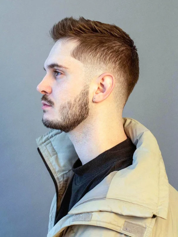 Low Fade Haircut: 30 Classy, Stylish Looks for Men 18 Crew Cut with Low Fade