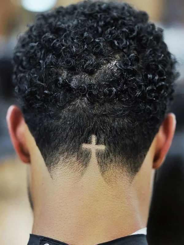 30 Cool Haircut Designs: Creative Ideas for Bold Looks 9 Cross Design
