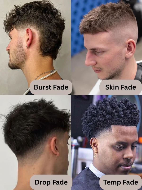Low Fade vs Mid Fade vs High Fade 6 Different Types of Fade Haircuts