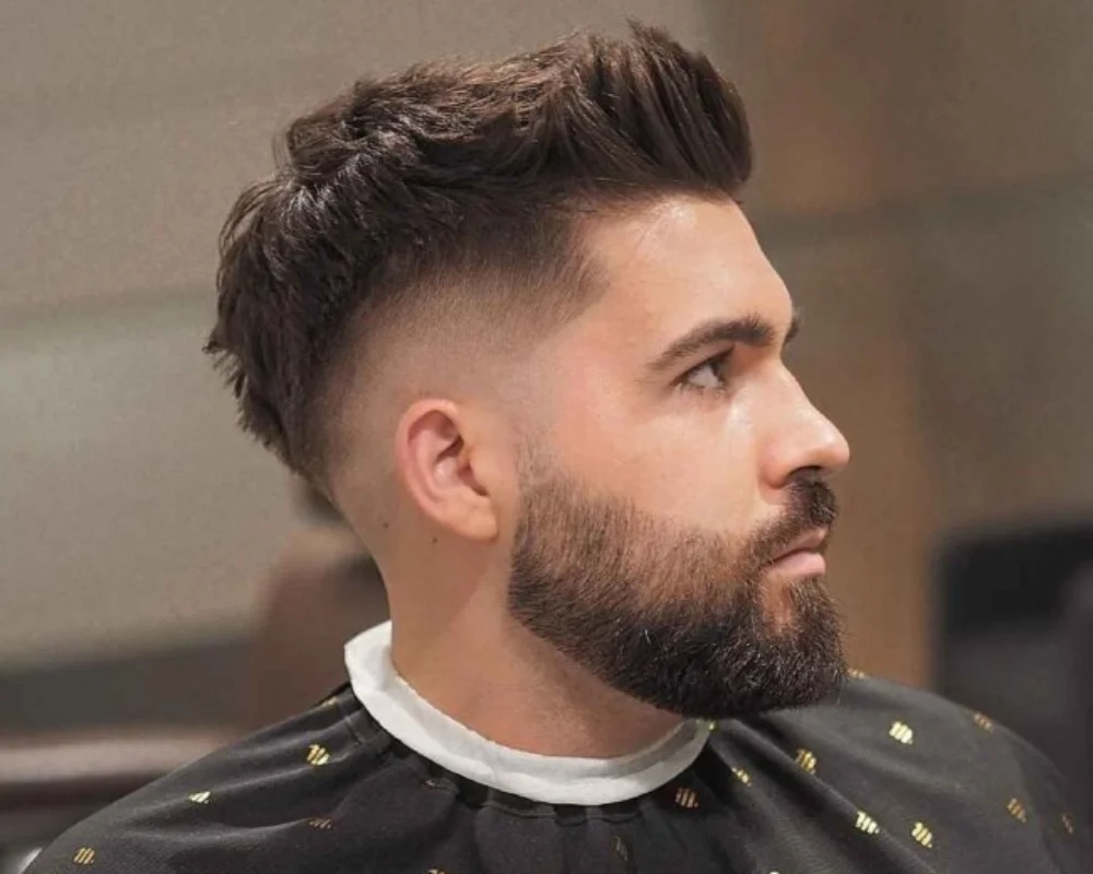 27 Professional Men’s Haircuts for Modern Businessmen 42 Faux Hawk With Beard