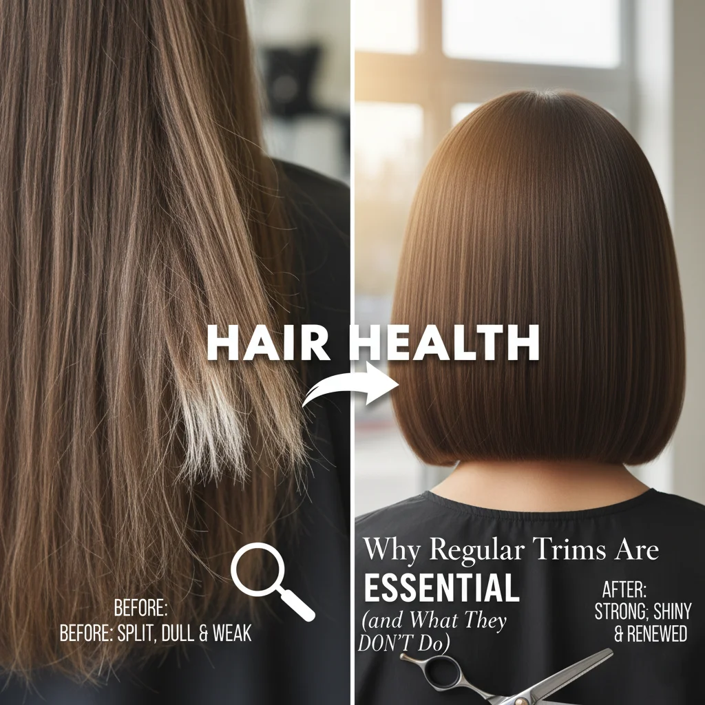 Hair Health Why Regular Trims Are Essential (and What They Don't Do)
