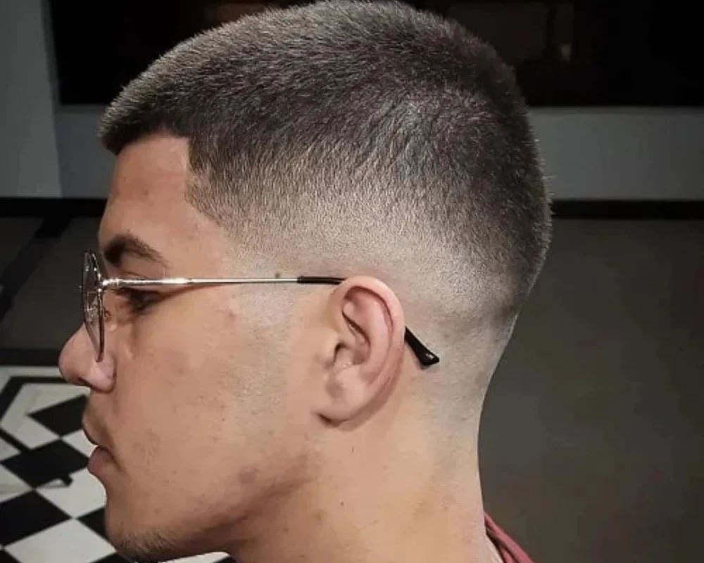 Buzz Cut For Asian Men: 17 Easy Styles 5 High and Tight Buzz Cut Fade