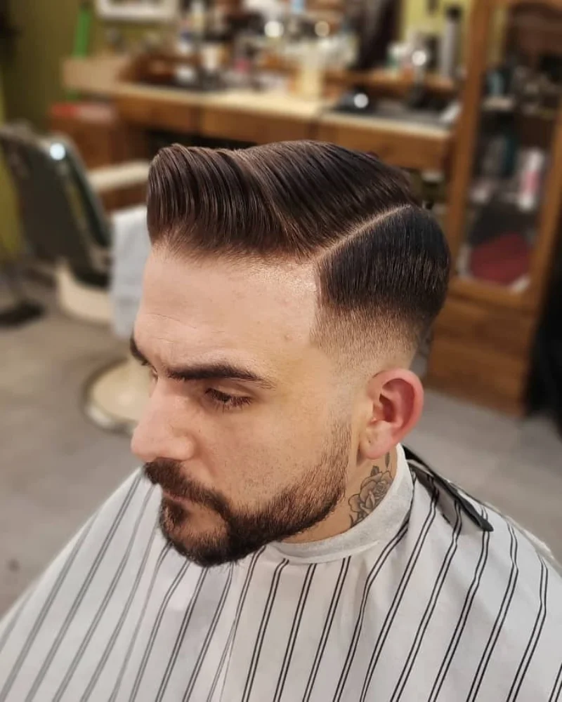 Ivy League Haircut: 21 Classy Styles for Modern Men 18 Ivy League with Low Fade