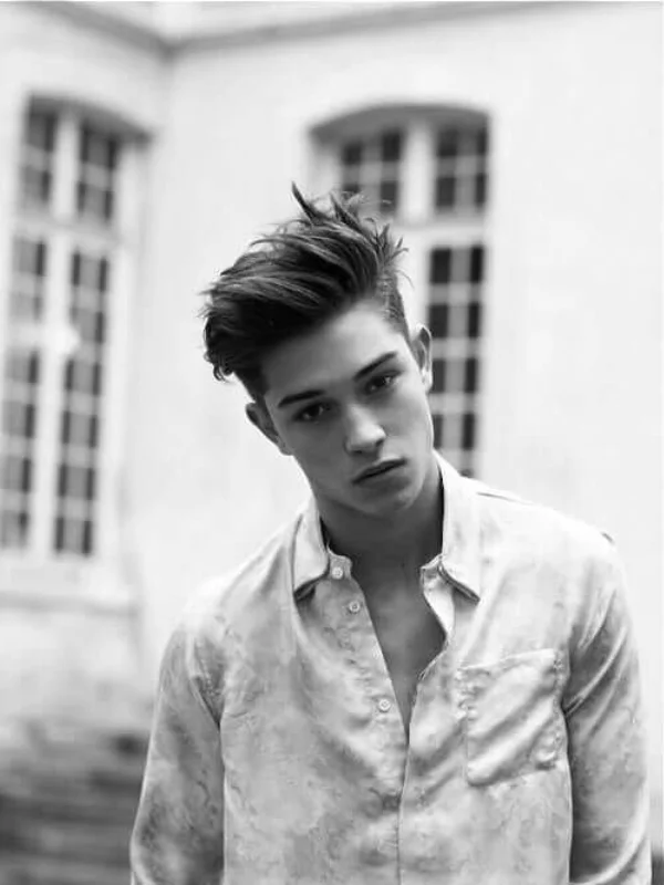 35 Cool Haircuts for Teenage Guys – Trendy & Fresh Styles 27 Long Comb Over with Mid Fade