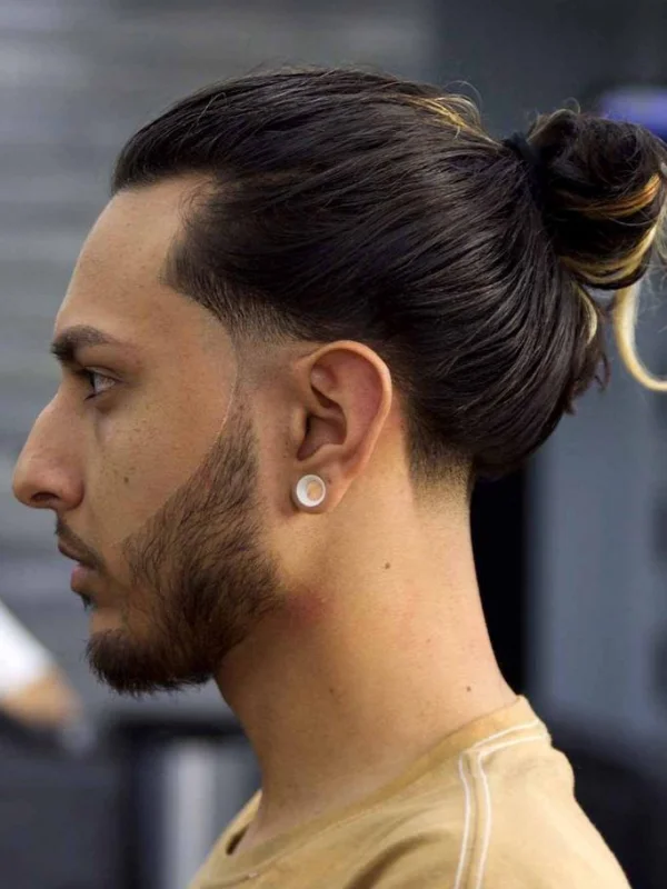 35 Low Taper Fade Haircuts 31 Long Hair with Low Taper Fade
