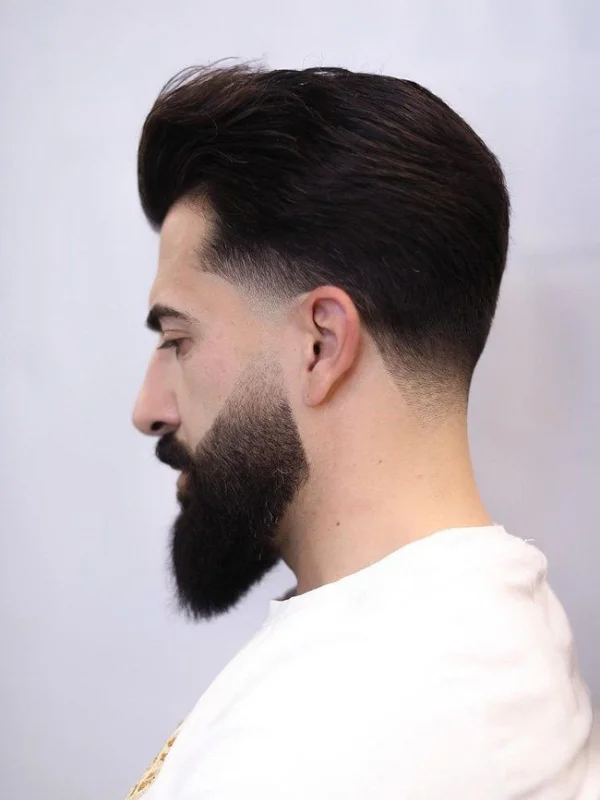 35 Low Taper Fade Haircuts 35 Low Taper Fade with Beard