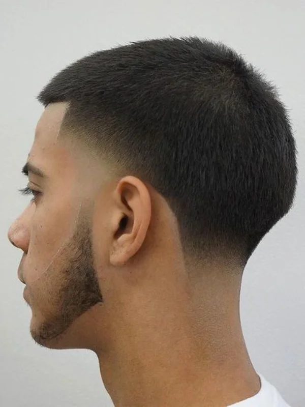 35 Low Taper Fade Haircuts 13 Low Taper Fade with Buzz Cut