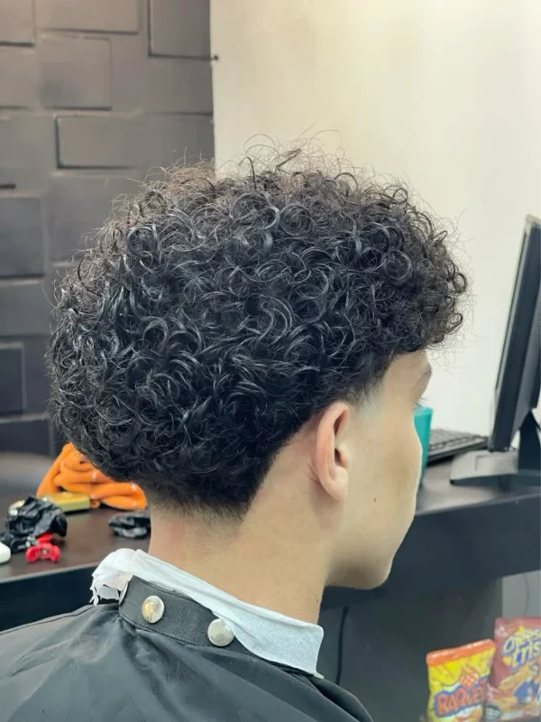 35 Low Taper Fade Haircuts 27 Low Taper Fade with Curly Hair