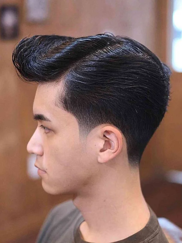 35 Low Taper Fade Haircuts 22 Low Taper Fade with Straight Hair