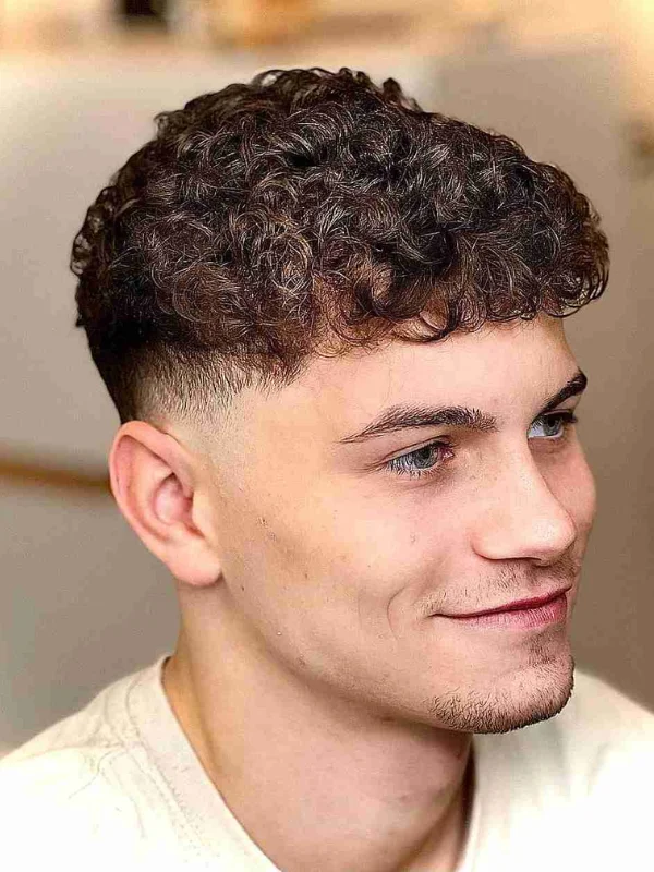 35 Low Taper Fade Haircuts 15 Low Taper Fade with Thick Curls