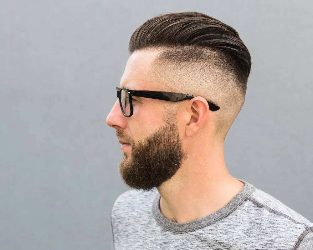 Mid Fade Haircut: 30 Stylish & Trendy Variations 6 Mid Fade with Design