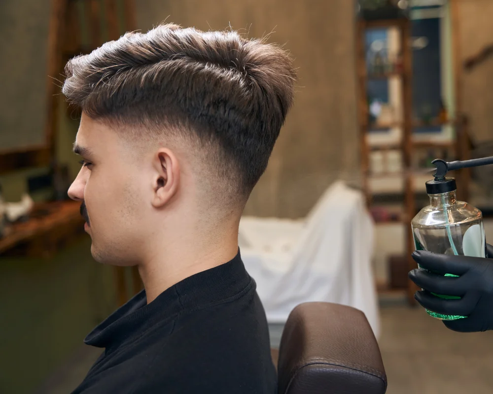 Mid Fade Haircut: 30 Stylish & Trendy Variations 5 Mid Skin Fade