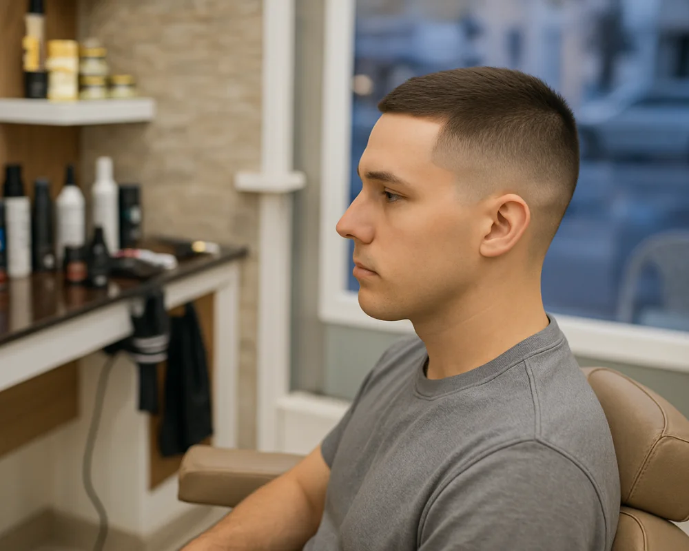 Mid Fade Haircut: 30 Stylish & Trendy Variations 7 Mid Temp Fade