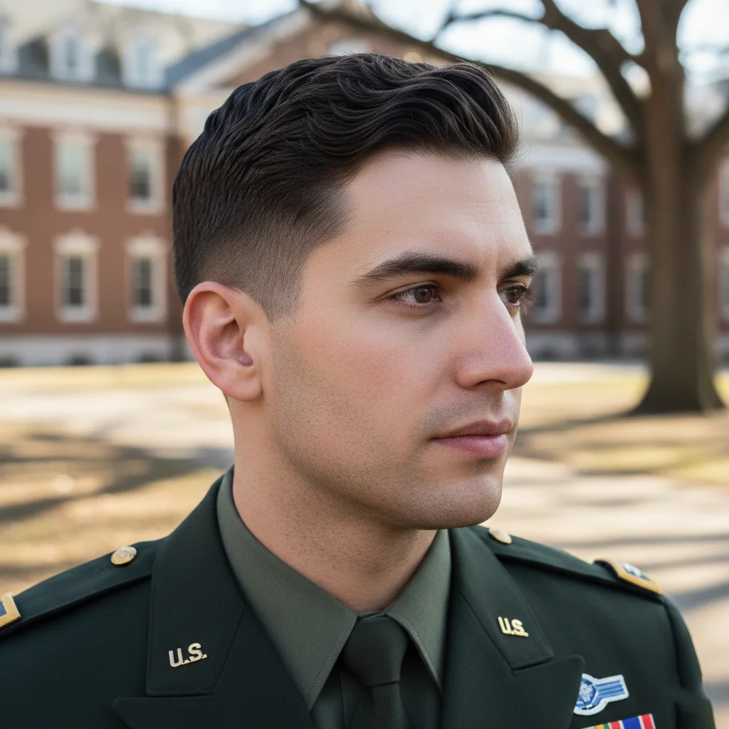 33 Stylish Ivy League Haircuts Every Man Should Try 27 Military Ivy League Haircut