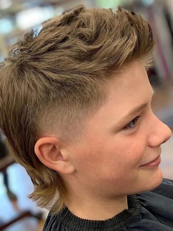 35 Cool & Stylish Kids Boy Haircuts 12 Modern Mullet