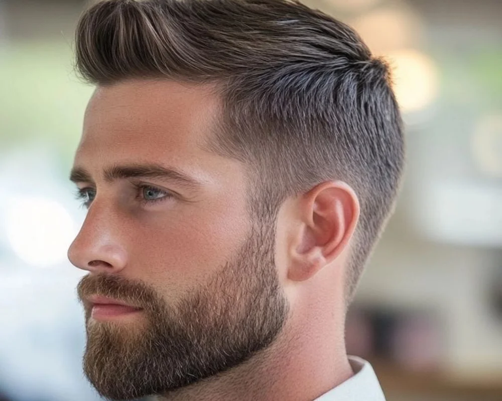 Low-Maintenance Men’s Haircuts: 29 for Easy Style 20 Shaved Sides