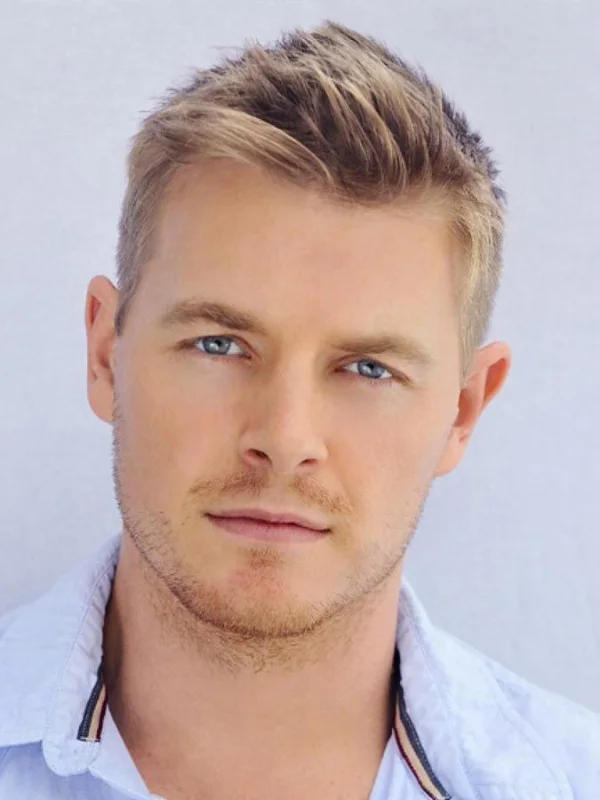 35 Low Taper Fade Haircuts 33 Short Blonde Waves with Taper Faded Sides