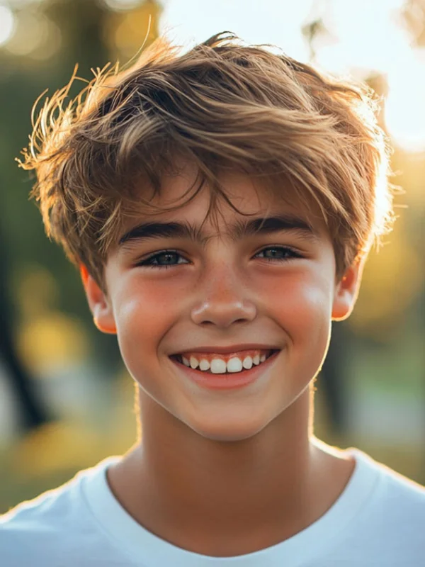 35 Cool Haircuts for Teenage Guys – Trendy & Fresh Styles 5 Short Shaggy Layers