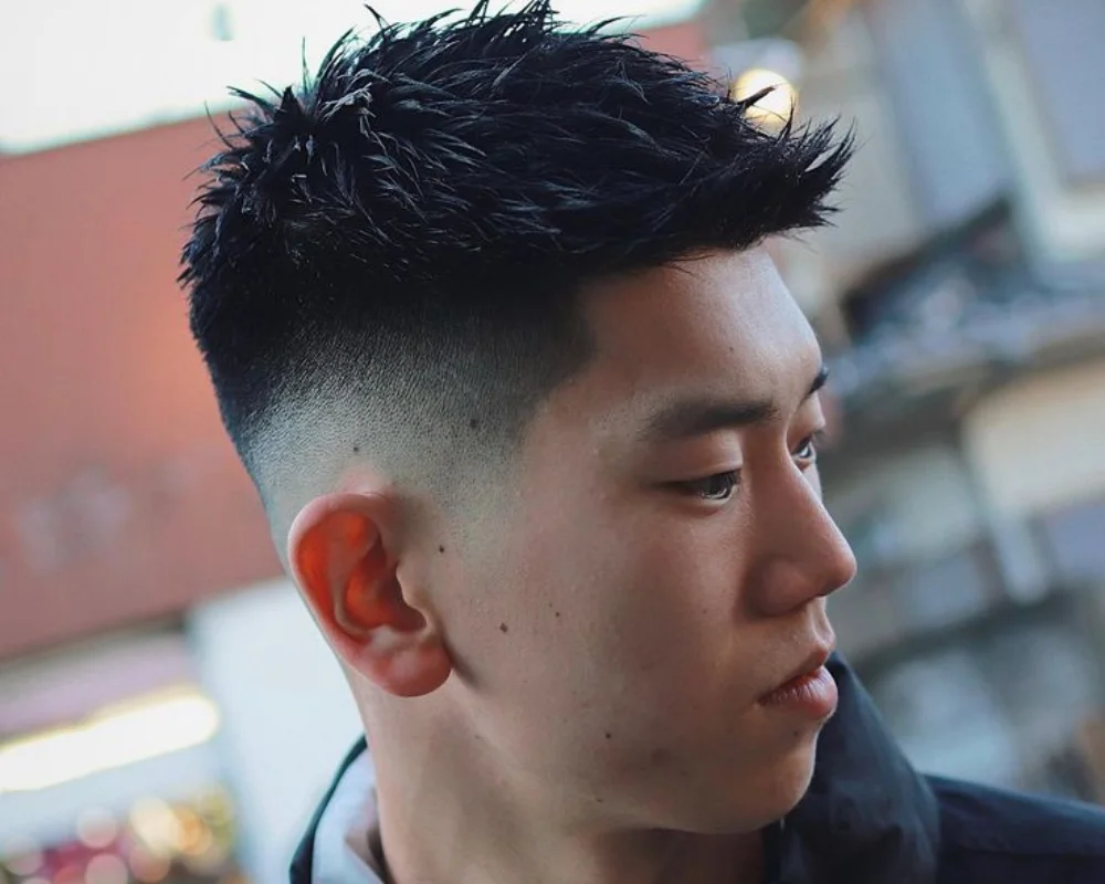 Buzz Cut For Asian Men: 17 Easy Styles 15 Spiky Buzz Cut
