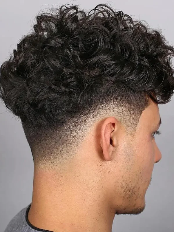 Undercut Fade: 17 Trending Haircut Variations for Men 13 Stylish Curly Hair with Faded Undercut