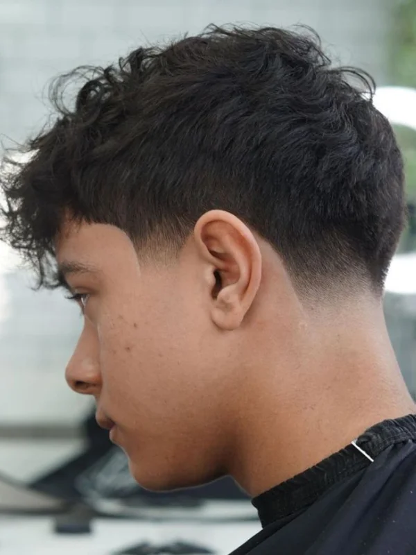 35 Low Taper Fade Haircuts 10 Thick Fluffy Style with Low Taper