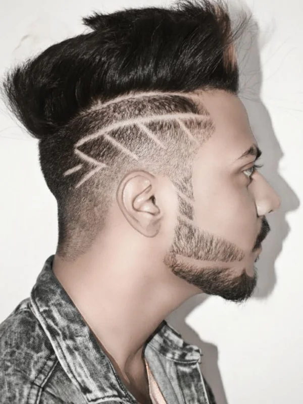 30 Cool Haircut Designs: Creative Ideas for Bold Looks 7 Trendy Hairstyle with Long Line