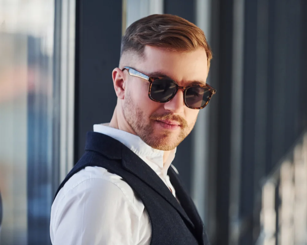 Mid Fade Haircut: 30 Stylish & Trendy Variations 15 Trendy Parted Style with Mid Fade