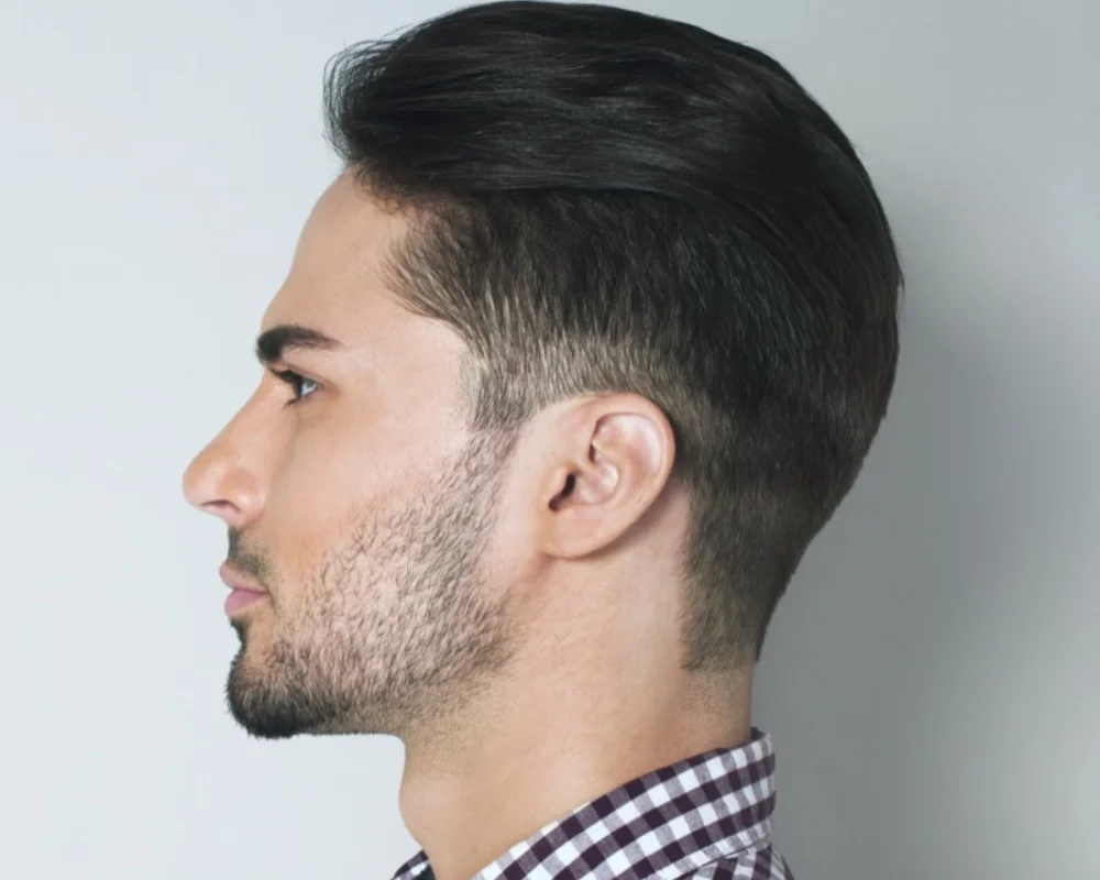 27 Professional Men’s Haircuts for Modern Businessmen 31 Wavy Pushback with Low Fade