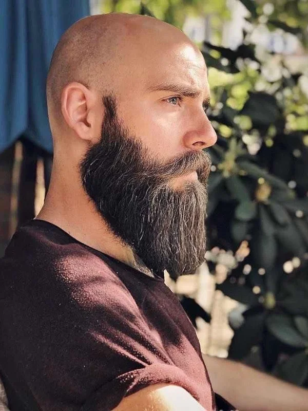 40 Classy and Flattering Hairstyles for Older Men with Thinning Hair 21 Bald with a beard Flattering Older Men’s Hairstyles For Thinning Hair