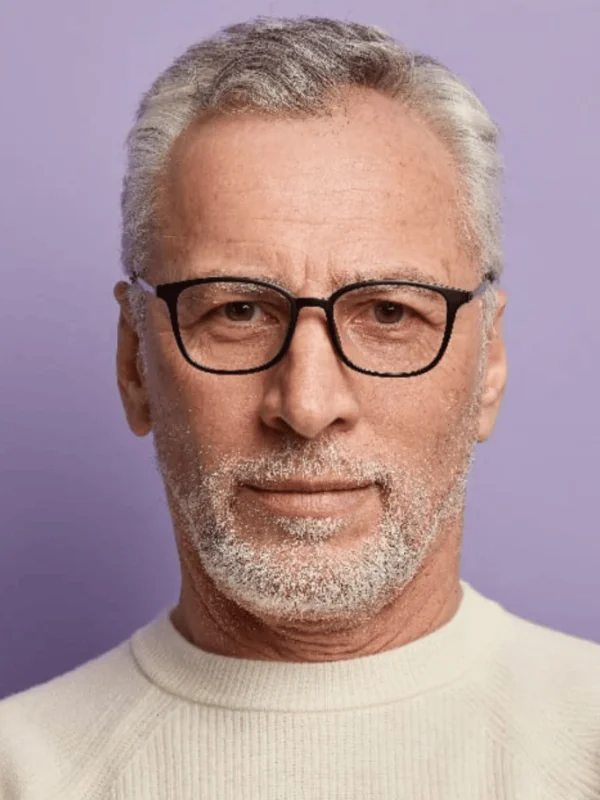 40 Classy and Flattering Hairstyles for Older Men with Thinning Hair 22 Brushed crop with moustache Flattering Older Men’s Hairstyles For Thinning Hair