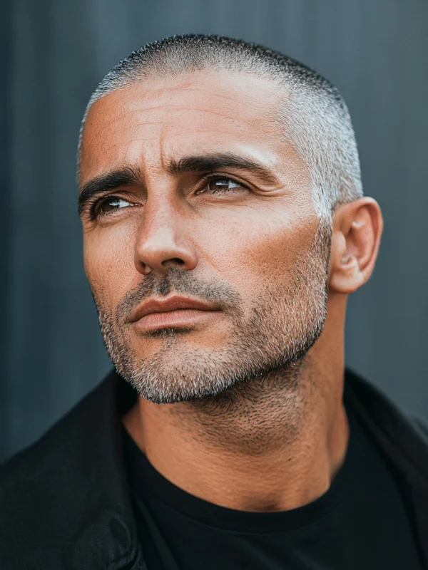 40 Classy and Flattering Hairstyles for Older Men with Thinning Hair 16 Buzzcut Flattering Older Men’s Hairstyles For Thinning Hair