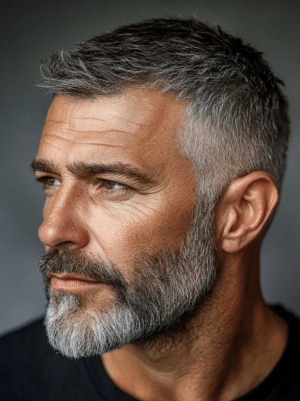 40 Classy and Flattering Hairstyles for Older Men with Thinning Hair 20 Close-cropped crew cut Flattering Older Men’s Hairstyles For Thinning Hair