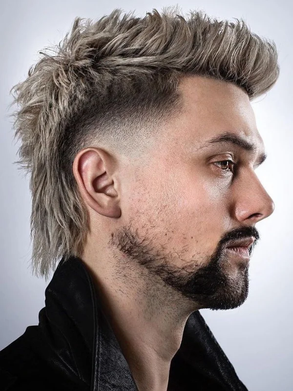 Long Mohawk Haircut for Men