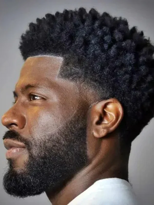 Low Taper Fade with Curls: 20 Fresh Style Ideas for Men 26 Low Taper Fade with Defined Hairline and Curls