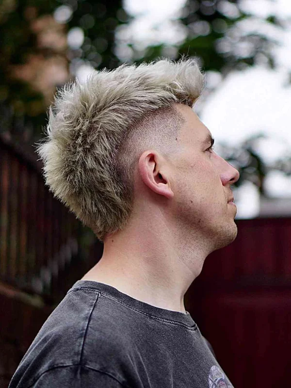 Modern Mohawk Haircut for Men