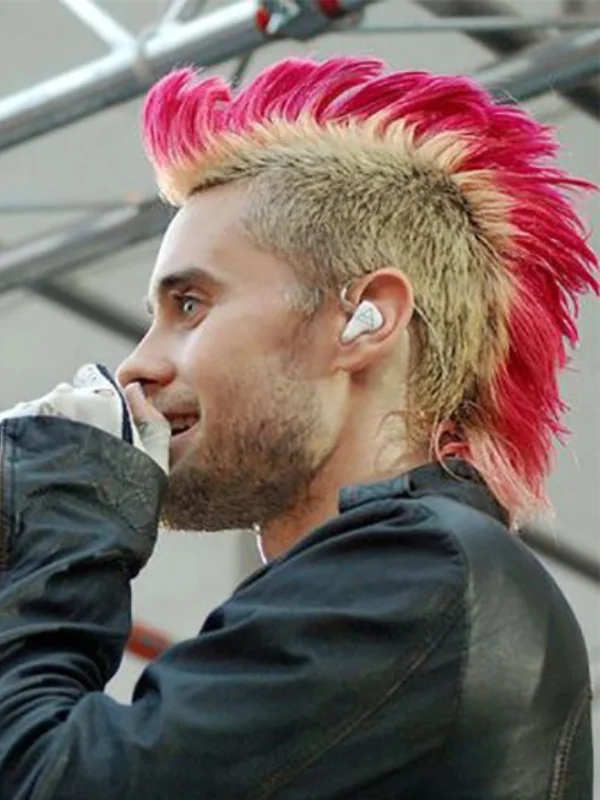 Punk Mohawk Haircut for Men