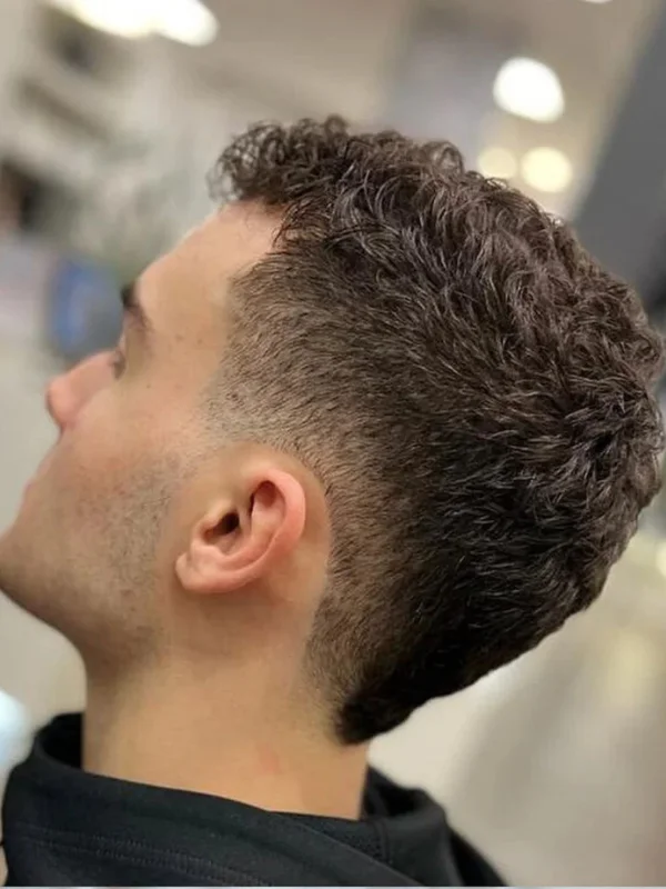 Burst Fade Haircut: 27 Stylish Examples 12 Short, Messy Style with Burst Fade