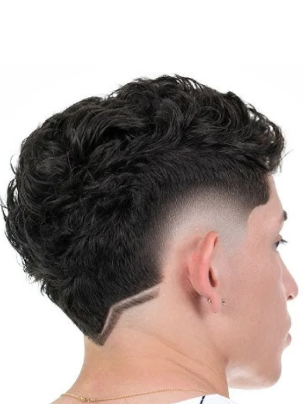 Burst Fade Haircut: 27 Stylish Examples 19 Sleek Mohawk Burst Fade