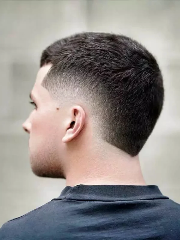 Burst Fade Haircut: 27 Stylish Examples 4 Textured Short Hair with Burst Fade