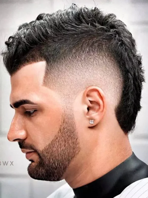 Up Sweep with High Mohawk