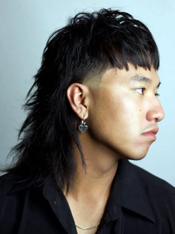 Asian Mullet Haircut