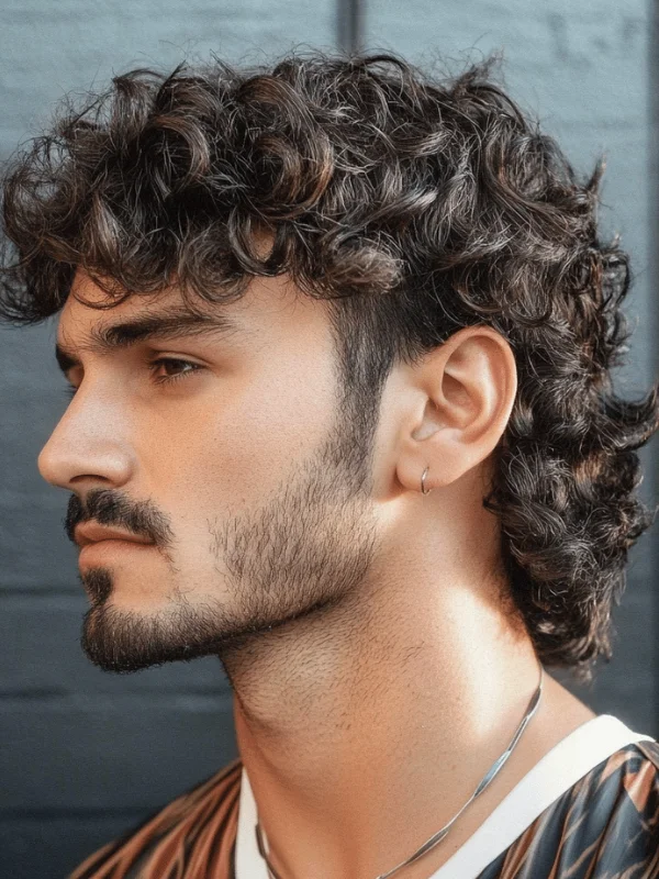 Curly Mullet