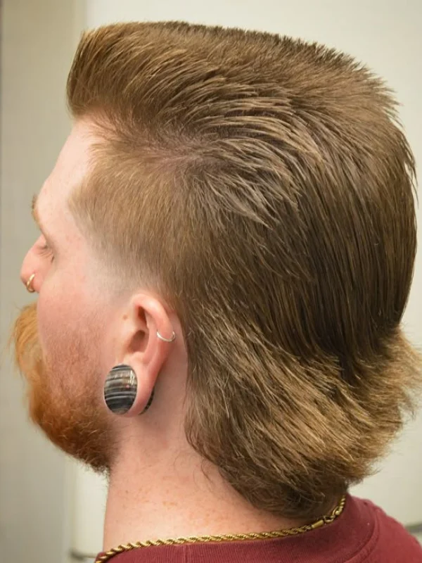 Flat Top Mullet