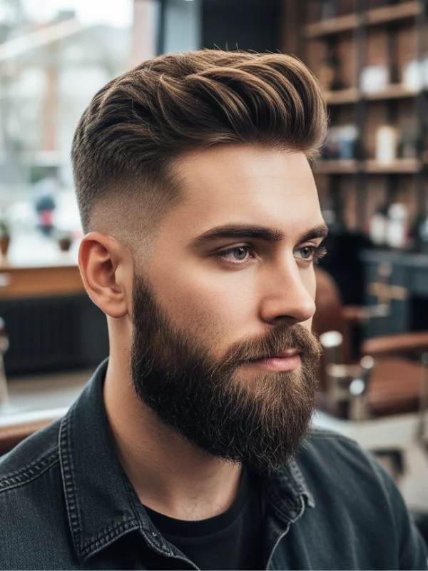 40 Perfect Mid Taper Fade Haircuts for Men 2025 27 Mid Taper Drop Fade